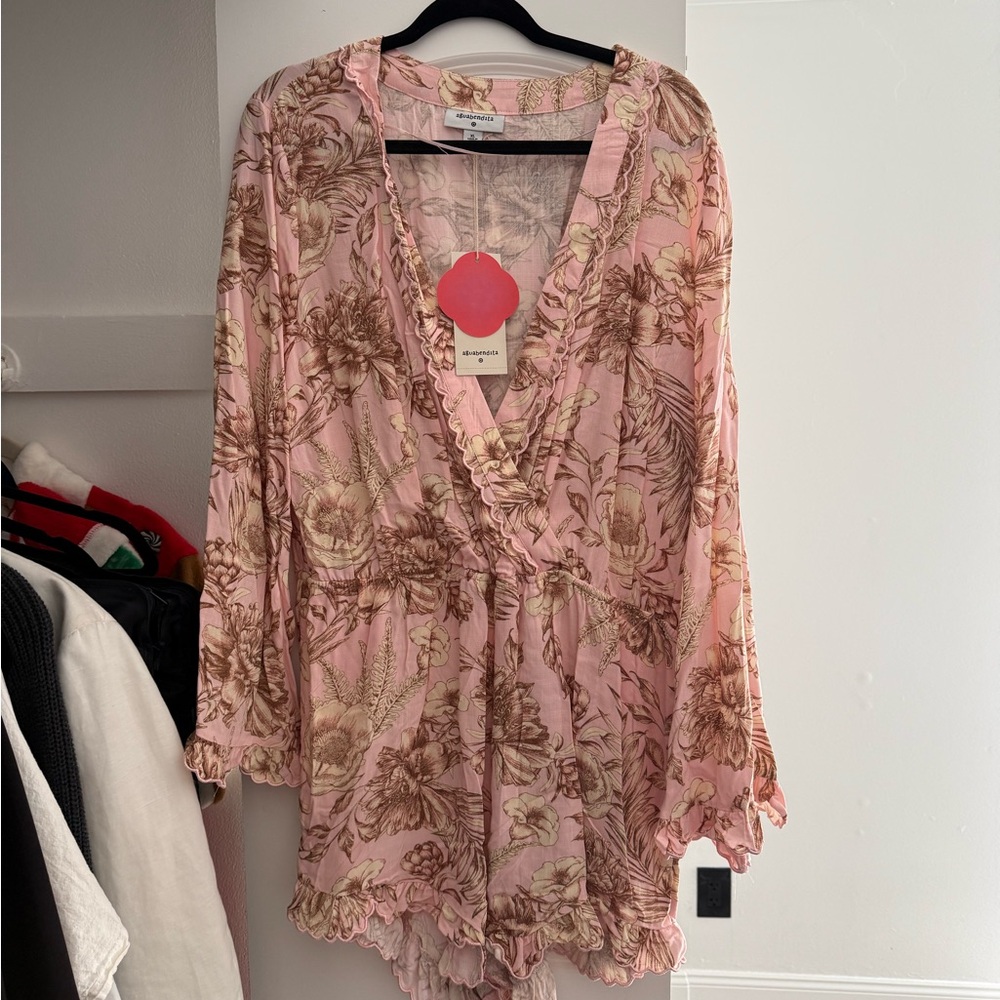 Floral romper by Agua Bendita x Target